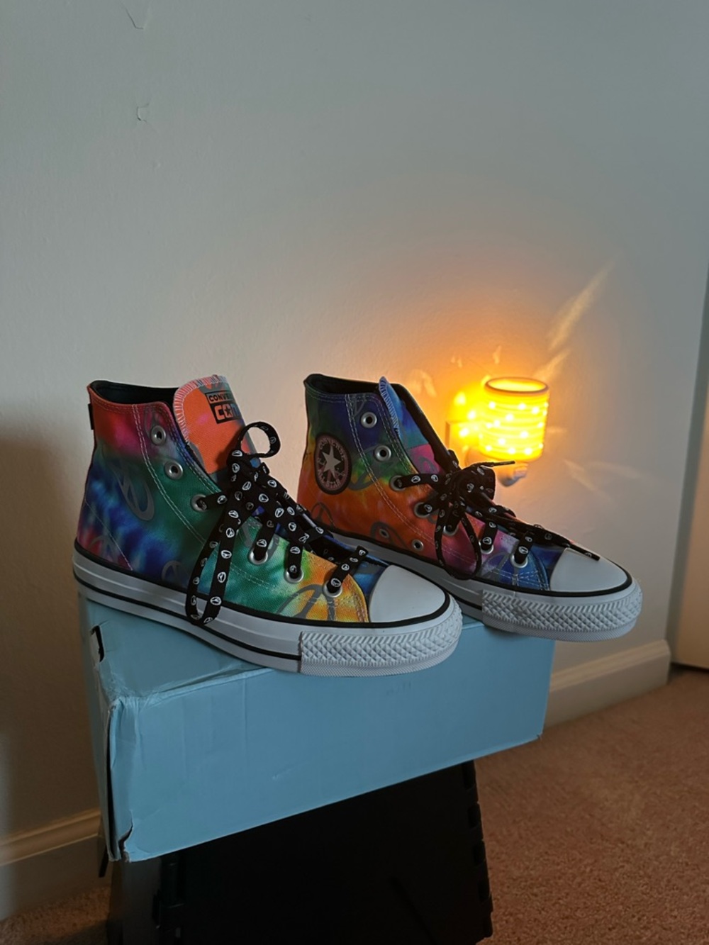 Converse High-Top Sneakers - Rainbow Multi